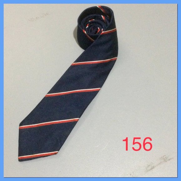Vtg Wool Tie_156 - Picture 6 of 6